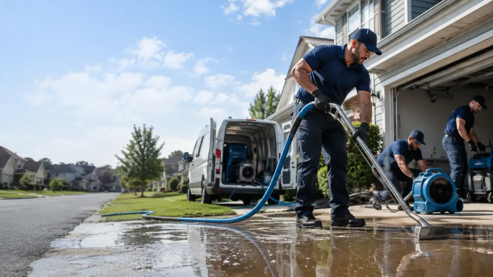 Flood Damage Restoration in Owensville, IN